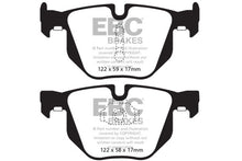 Cargar imagen en el visor de la galería, EBC 10-14 BMW X5 3.0 Turbo (35) Yellowstuff Rear Brake Pads