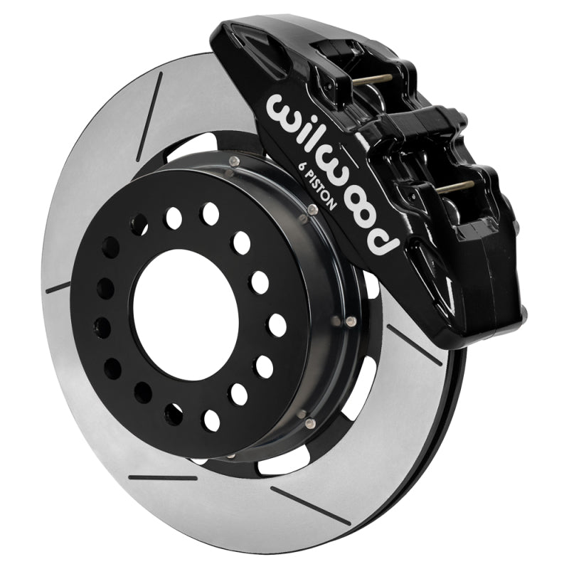 Wilwood Ford Mustang II Dynapro Front Brake Kit w/ 12.19in Slotted Rotor - Black
