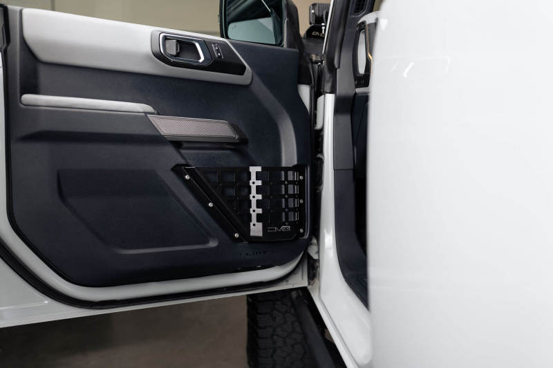 DV8 Offroad Front Door Pocket Molle Panels — Fits 2021-2025 Ford Bronco