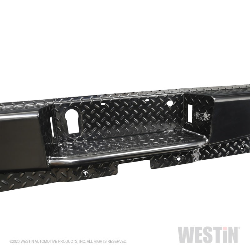 Westin HDX Bandit Rear Bumper - Black — Fits 2017-2022 Ford F-250/F-350 Super Duty