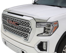 Cargar imagen en el visor de la galería, AVS 19-22 GMC Sierra 1500 Aeroskin Low Profile Hood Shield - Chrome