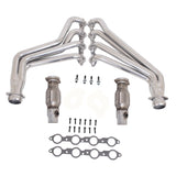 2010-15 CAMARO 6.2 SS 1-3/4 LONG TUBE HEADERS W/CATS (POLISHED SILVER CERAMIC)