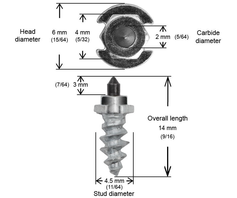 Igrip 7/16"-11MM Shoulder Studs QTY 150 (SS-11150R)