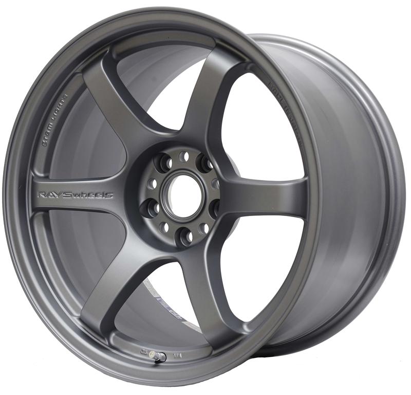 Gram Lights 57DR 15x8.0 +35 5-114.3 Gunblue Wheel