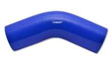 Cargar imagen en el visor de la galería, Vibrant 4 Ply Reinforced Silicone Elbow Connector - 4in I.D. - 45 deg. Elbow (BLUE)