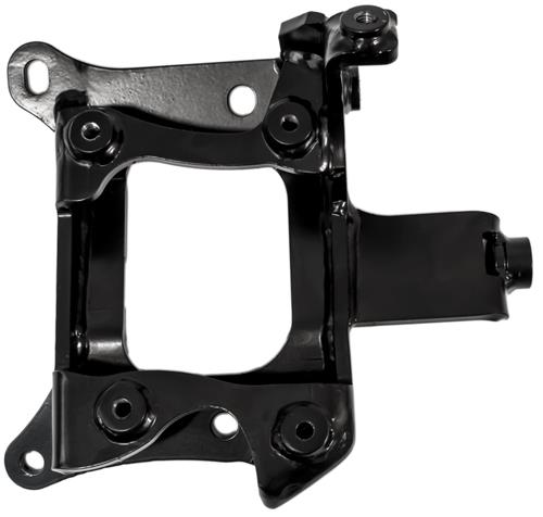 Innovative 88-91 Civic /CRX B-Series Black Steel Conversion AC Bracket (D-Series Sanden Compressor)