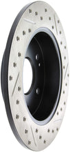 Cargar imagen en el visor de la galería, Rotor trasero derecho ranurado y perforado StopTech 06-09 Honda Civic Ex/Si