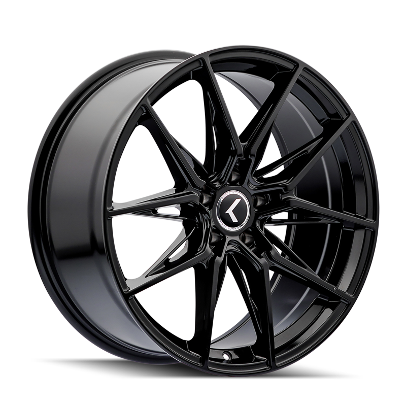 Kraze KR196 Evolve 20x9 / 5x114.3 BP / 35mm Offset / 72.62mm Hub Gloss Black Wheel (KR196-2965GB35)