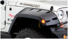 Cargar imagen en el visor de la galería, Bushwacker 07-18 Jeep Wrangler Max Pocket Style Flares 2pc Extended Coverage - Black