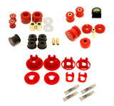 BMR 10-11 5th Gen Camaro Street Version Total Suspension Bushing Kit (BK041/BK021/BK022) - Black/Red