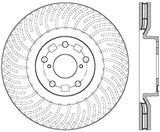 StopTech 12-15 Lexus IS350 Cross Drilled Right Front Rotor