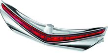 Cargar imagen en el visor de la galería, Kuryakyn L.E.D. Rear Fender Tip 12-17 GL1800 Chrome Red Lens