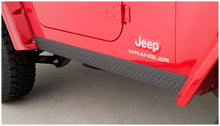 Cargar imagen en el visor de la galería, Bushwacker 97-06 Jeep Wrangler Trail Armor Side Rocker Panels - Black