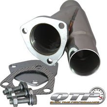 Cargar imagen en el visor de la galería, QTP 2.25in Weld-On QTEC Exhaust Cutout Y-Pipe