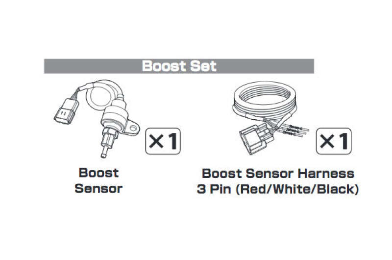 GReddy Sirius Turbo Boost Pressure Sensor & Harness Set — Fits Sirius Vision/Meter