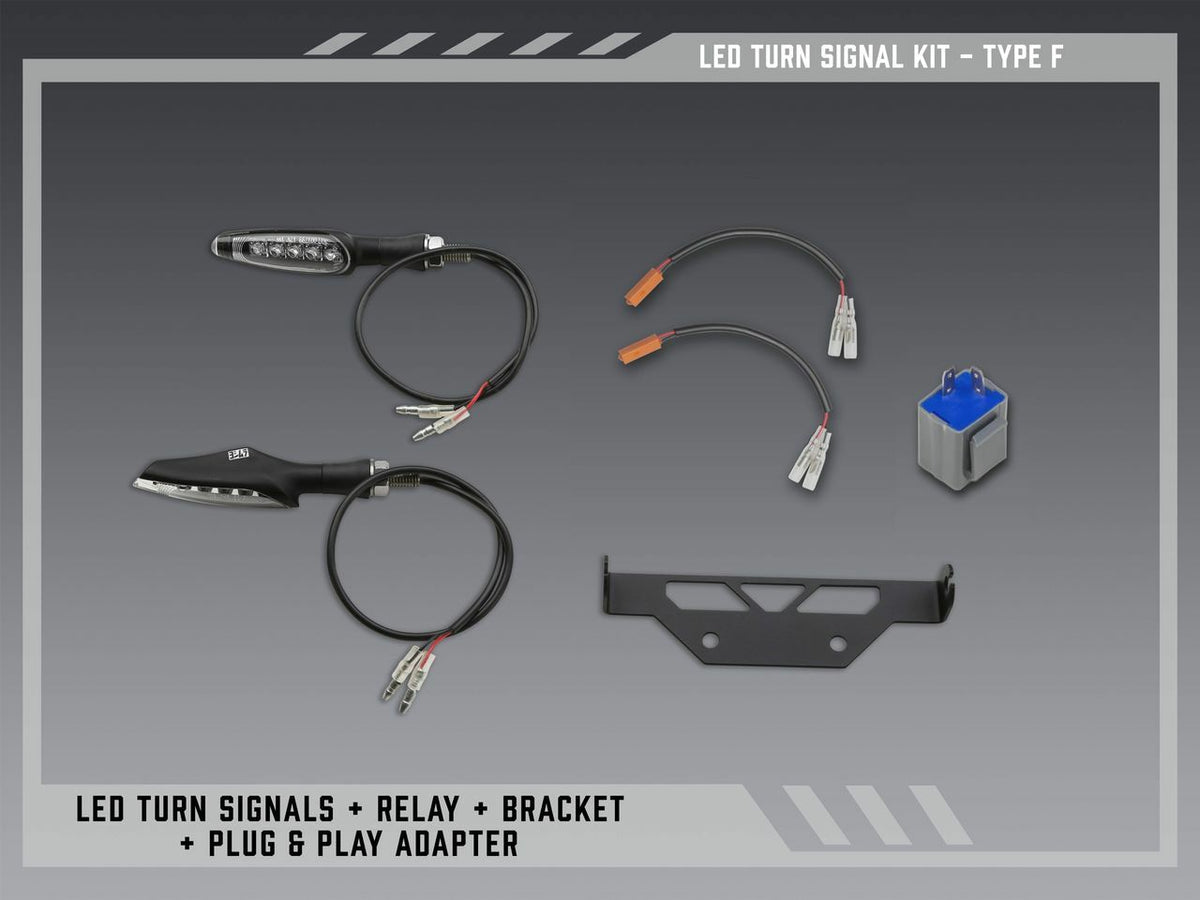 Yoshimura FE V2 Stnd LED Turn SIG KIT F (075BG-STD-F-K)