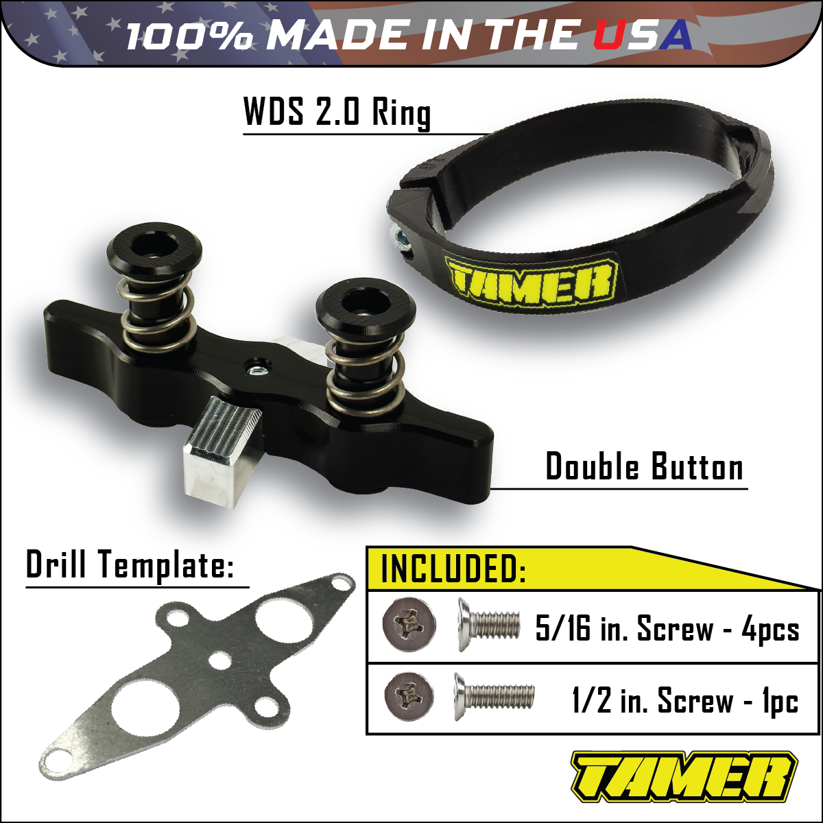 Tamer Double Button Holeshot Device (HH-3601-K)