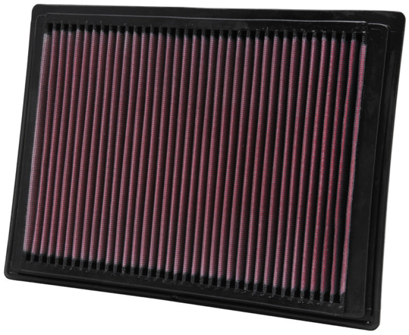 K&N 33-2287 Drop-In Air Filter — Fits 2004-2008 Ford F-150, 2005-2006 Expedition/Navigator, 2005-2007 F-250/F-350 SD