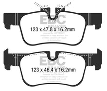 Cargar imagen en el visor de la galería, EBC 14+ BMW i3 Electric Ultimax2 Rear Brake Pads