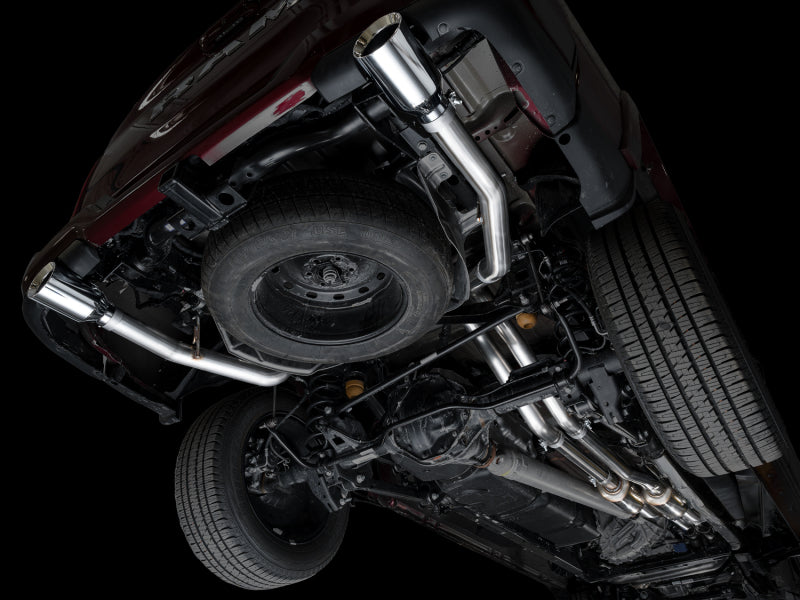 AWE 25+ RAM 1500 3.0TT 0FG Catback Touring Exhaust - Chrome Silver Tips