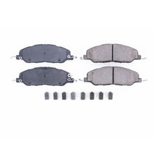 Cargar imagen en el visor de la galería, Power Stop 11-14 Ford Mustang Front Z17 Evolution Ceramic Brake Pads w/Hardware