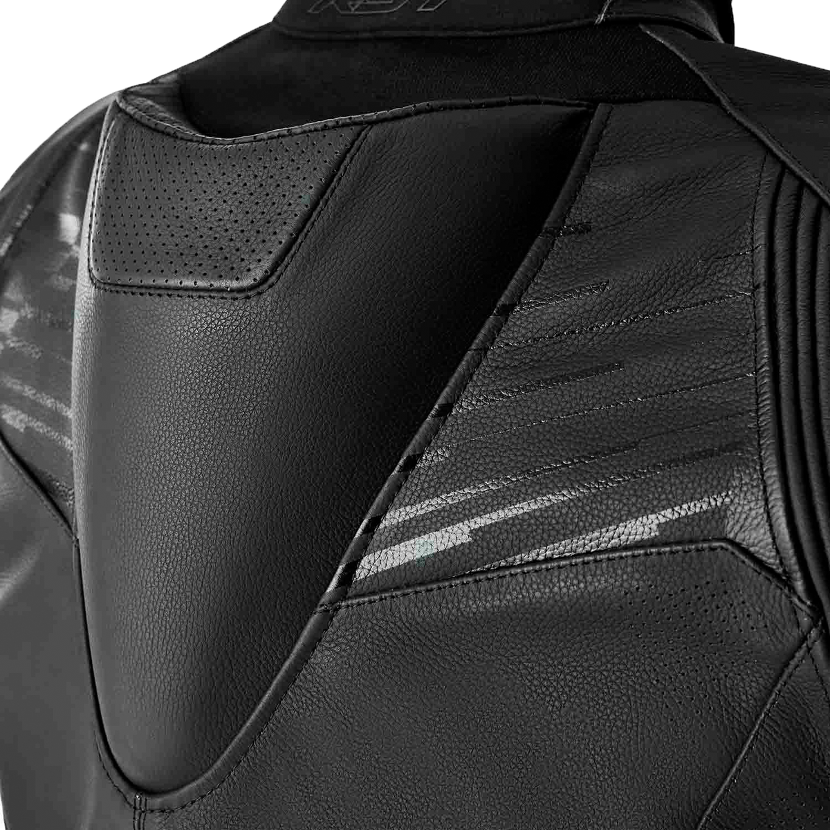 RST Tractech EVO D3O Jacket Black Leather LG (103635BLK-44)