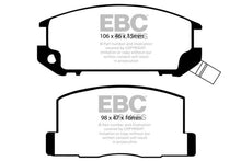 Cargar imagen en el visor de la galería, EBC 85-90 Toyota MR2 1.6 Greenstuff Rear Brake Pads