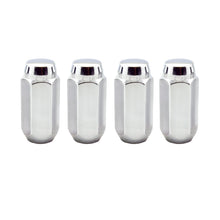 Cargar imagen en el visor de la galería, McGard Hex Lug Nut (Cone Seat) M14X1.5 / 13/16 Hex / 1.945in. Length (4-Pack) - Chrome