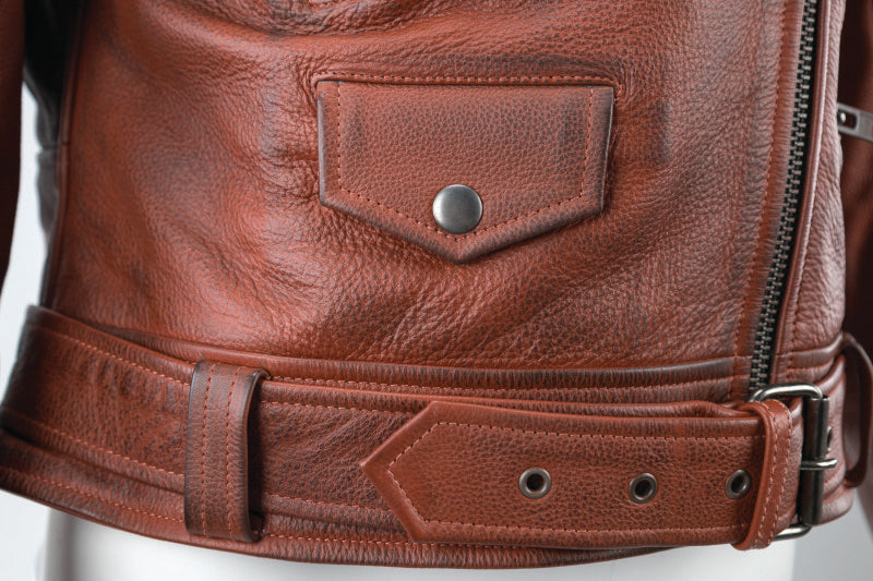 Kuryakyn Leather By River Road Arabian Spice Leather Jacket Black Womens - Small