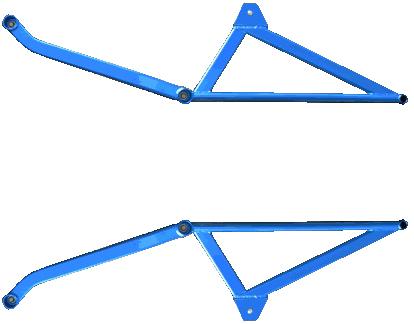 Cusco Power Brace Front Side Chassis Reinforcement — Fits 2003-2006 Mitsubishi Lancer Evolution 7/8/9