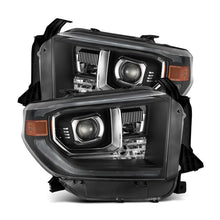 Cargar imagen en el visor de la galería, AlphaRex 14-21 Toyota Tundra PRO-Series Projector Headlights Black w/Seq. Sig. + DRL