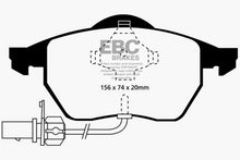 Cargar imagen en el visor de la galería, EBC 99-01 Audi A4 1.8 Turbo (B5) Redstuff Front Brake Pads