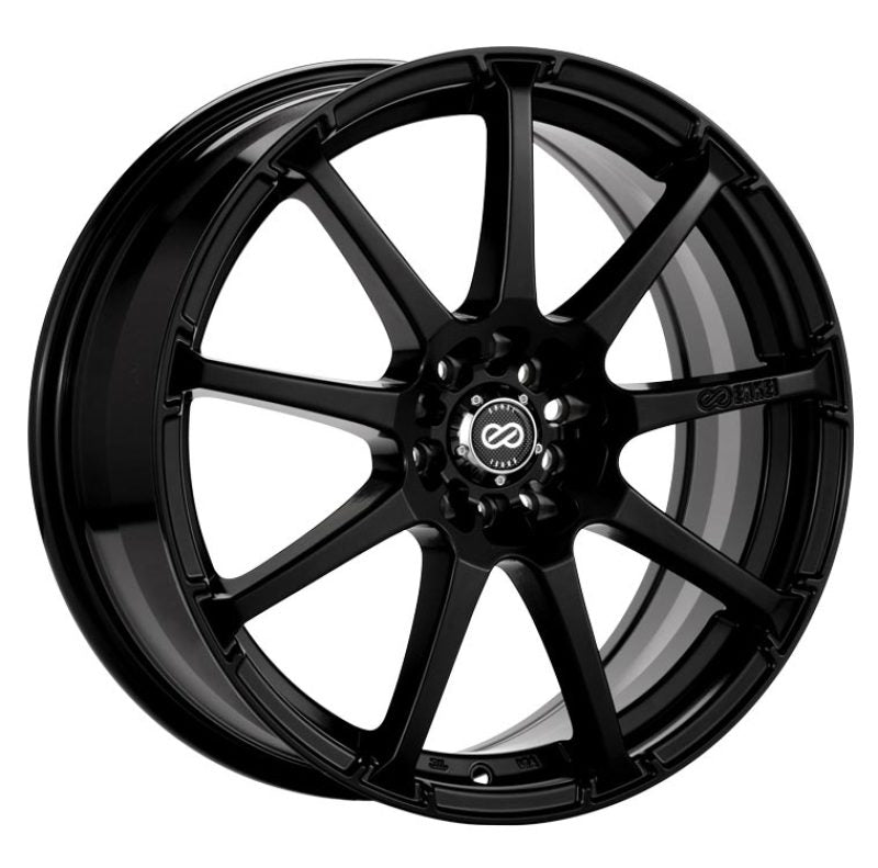 Rueda negra Enkei EDR9 18x7,5 5x100/114,3 con retroceso de 45 mm