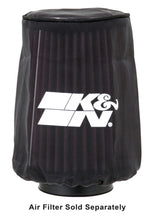 Load image into Gallery viewer, K&amp;N 4.5in Base ID x 3.5in Top ID x 6in H - Black - Round Tapered - DryCharger Air Filter Wrap