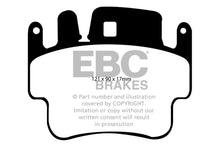 Cargar imagen en el visor de la galería, EBC 98-05 Porsche 911 (996) (Cast Iron Rotor only) 3.4 Carrera 2 Bluestuff Front Brake Pads