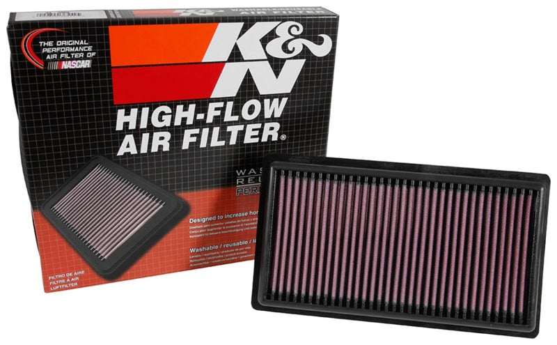 K&N 16-24 Lexus ES300h/22-24 ES300h F Sport/22-24 ES300h F Sport Design/22-24 ES300h F Sport Handling/19-21 Toyota C-HR L4-1.2L Drop-In Air Filter
