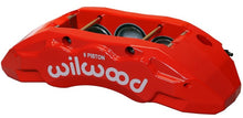 Cargar imagen en el visor de la galería, Wilwood Caliper-TX6R- L/H - Red 2.00/1.88/1.88in Pistons 1.38in Disc