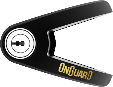 Onguard Boxer 8051 Disk Lock Black with Reminder and Pouch (45008051)