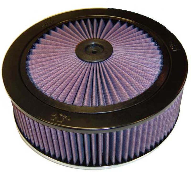 K&N X-Stream Top Air Filter Red 11in / 5.125in Neck Flange / 4.37in Height