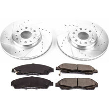 Cargar imagen en el visor de la galería, Power Stop 17-18 GMC Acadia Front Z23 Evolution Sport Brake Kit