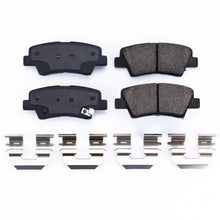 Cargar imagen en el visor de la galería, Power Stop 09-11 Hyundai Azera Rear Z17 Evolution Ceramic Brake Pads w/Hardware