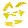 Acerbis 18+ Suzuki RMZ250/ RMZ450 Plastic Kit - RM Yellow (2686540231)