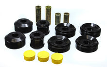 Cargar imagen en el visor de la galería, Energy Suspension 10 Chevy Camaro Black Front End Control Arm Bushing Set