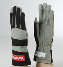 Cargar imagen en el visor de la galería, RaceQuip Black 1-Layer SFI-1 Glove - Medium