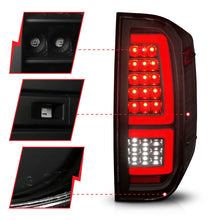 Cargar imagen en el visor de la galería, ANZO 2014-2021 Toyota Tundra LED Taillights Black Housing/Smoke Lens