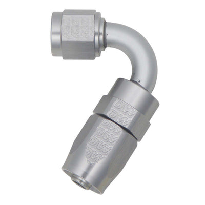 DeatschWerks 6 AN 120-Degree Swivel Hose End CPE - DW Titanium