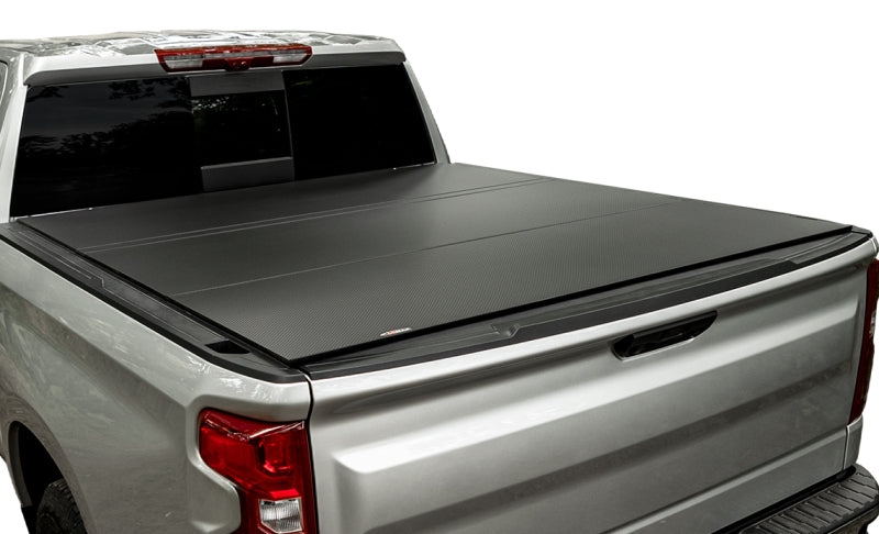 Access LOMAX Folding Hard Cover — Fits 19-23 Chevrolet/GMC Sierra 1500 5ft 8in Bed