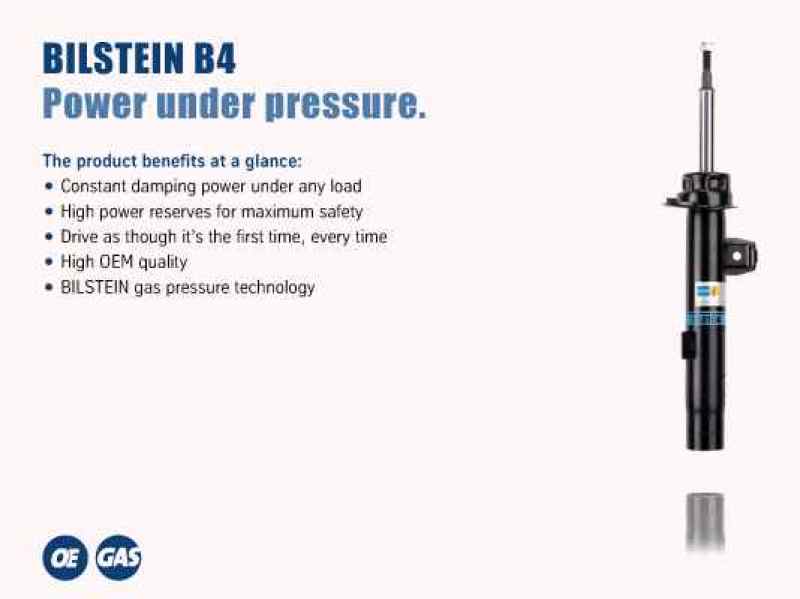 Bilstein B4 Front Left Strut Assembly — Fits 2006-2010 BMW 528xi, 530xi, 535xi