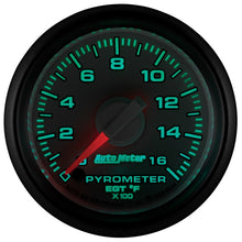 Cargar imagen en el visor de la galería, Autometer Factory Match 52.4mm Full Sweep Electronic 0-1600 Deg F EGT/Pyrometer Gauge