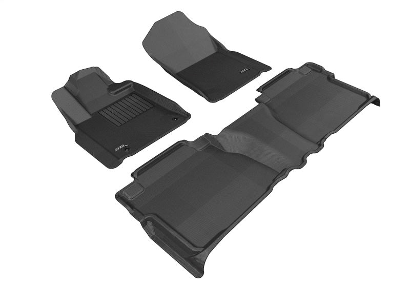 3D MAXpider 07-11 Toyota Tundra Double Cab Kagu Black Full Set
